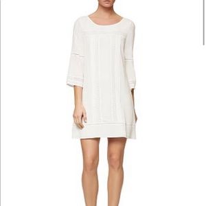 Sanctuary Clemence Lace-Trim Shift Dress - M